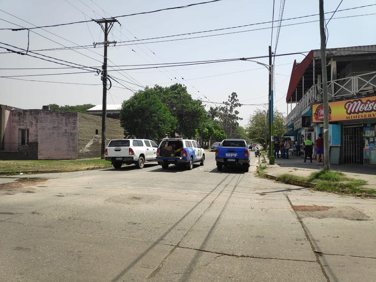 El ladrón fue encontrado atado y con mordidas en una de sus piernas.