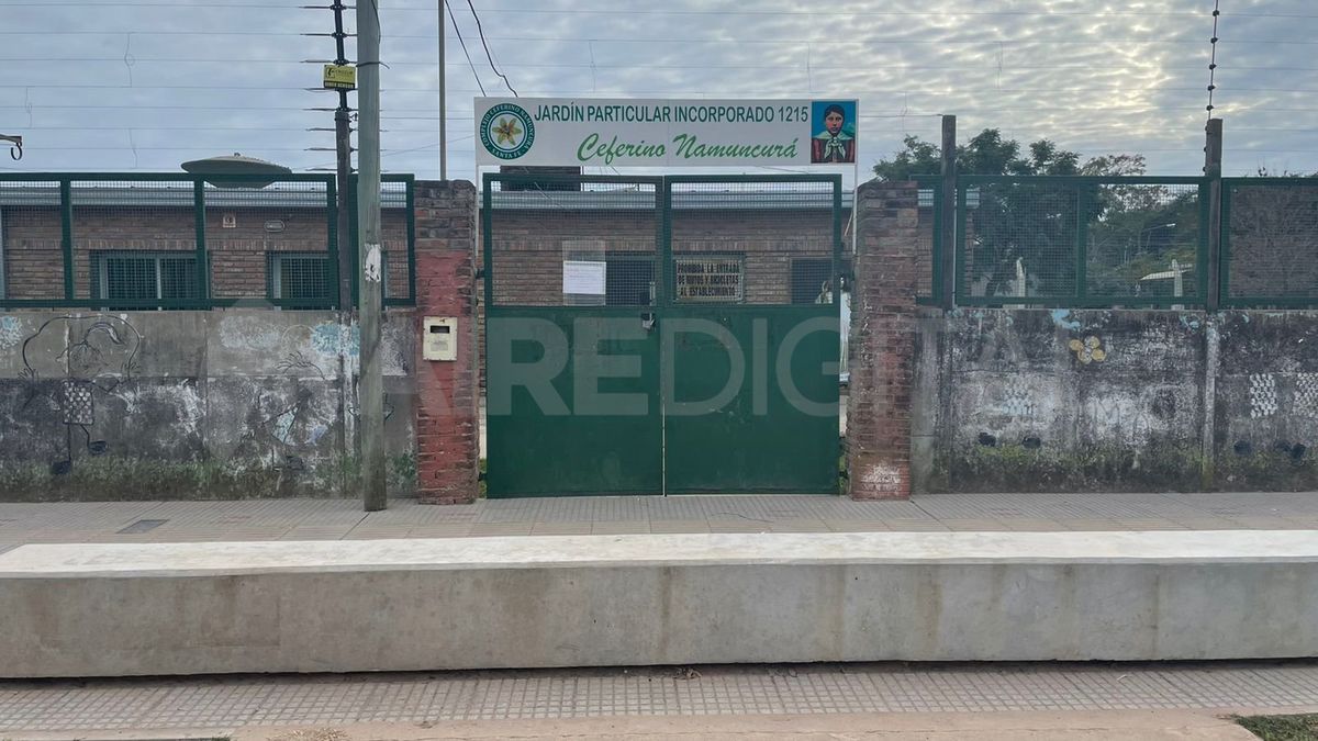 El docente acusado por abuso infantil daba clases de gimnasia en el jardín Ceferino Namuncurá. Después de tres años