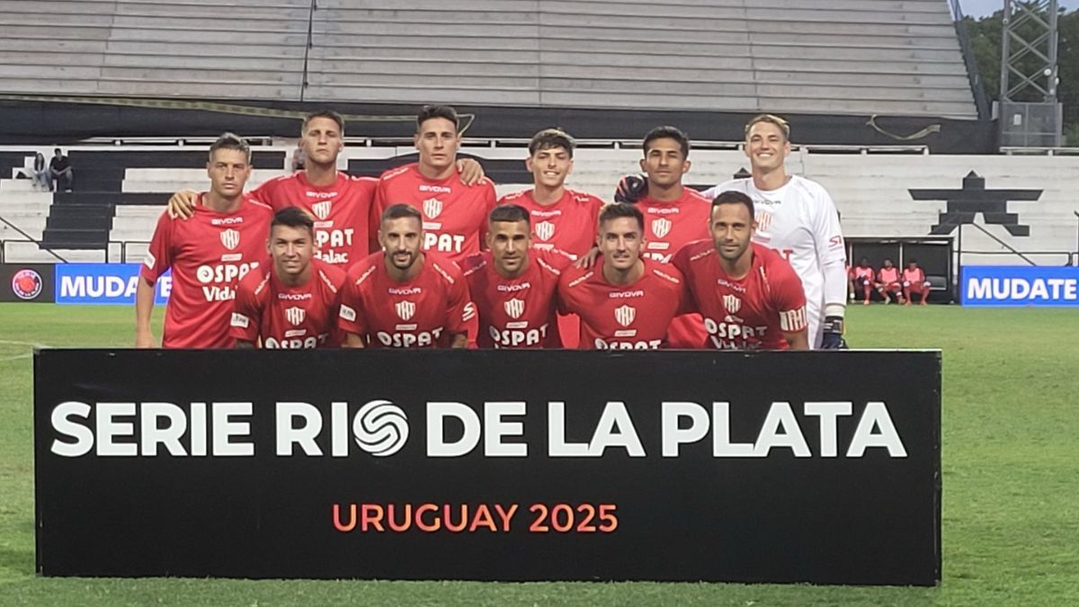 El once que puso el Kily González para el último de partido de Unión en su pretemporada en Uruguay.