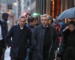 Alberto Fernández y Fabiola Yañez caminan por las calles de Berlín junto al resto de su delegación. Foto: presidencia Alberto Fernández y Fabiola Yañez caminan por las calles de Berlín junto al resto de su delegación. Foto: presidencia