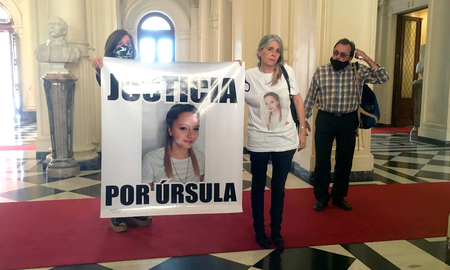 La familia de Úrsula Bahillo. La familia de Úrsula Bahillo.