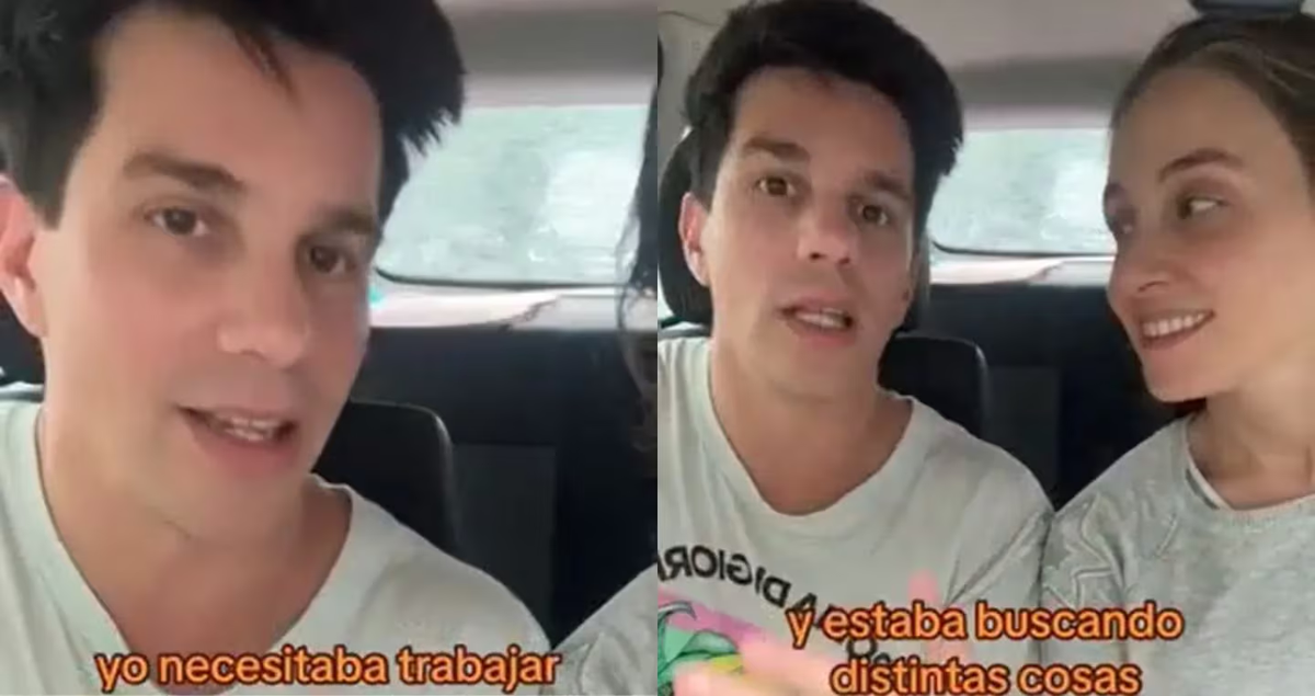 El tiktoker contó su experiencia y se volvió viral. El tiktoker contó su experiencia y se volvió viral.