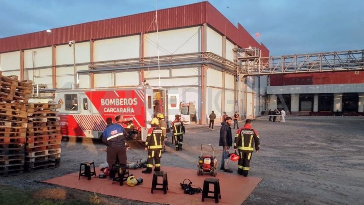 Explosión en un frigorífico de Carcaraña