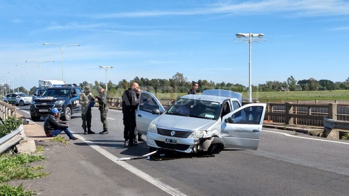 Personal de GNA y de la policía de la provincia de Santa Fe trabajó en la zona