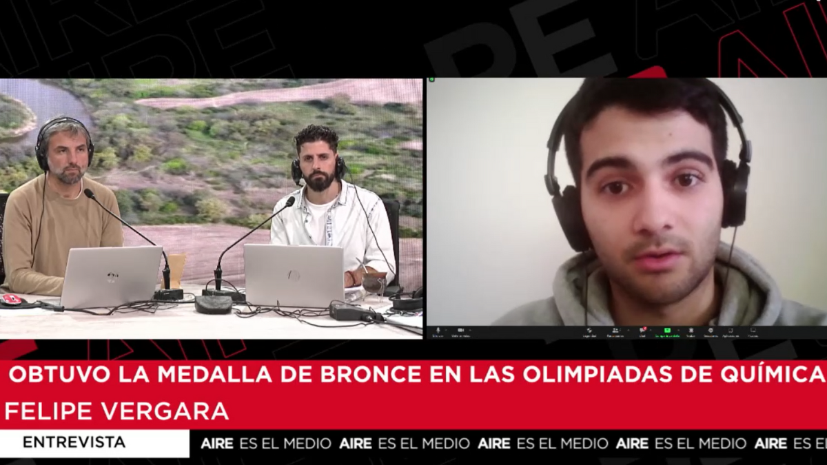 Un santafesino obtuvo la medalla de bronce en las Olimpiadas de Química en China.