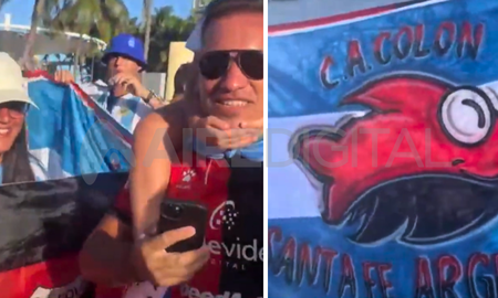 Sabaleros presentes en Miami en el banderazo argentino. Sabaleros presentes en Miami en el banderazo argentino.