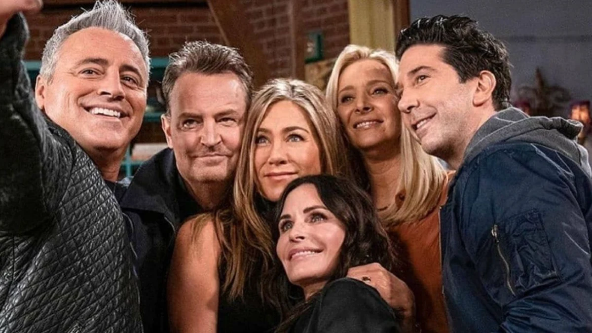 El elenco de "Friends", reunido despu&eacute;s de 17 a&ntilde;os del &uacute;ltimo episodio.