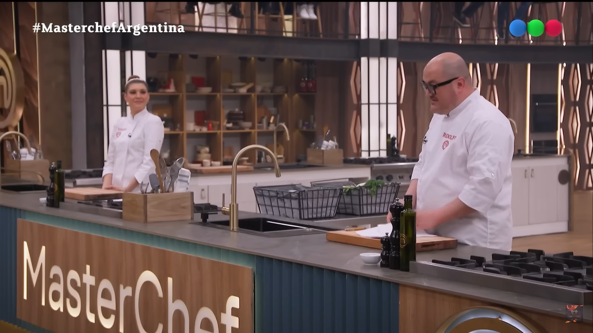 Estefanía y Rodolfo cocinaron un menú de tres pasos en la final de MasterChef. Estefanía y Rodolfo cocinaron un menú de tres pasos en la final de MasterChef.
