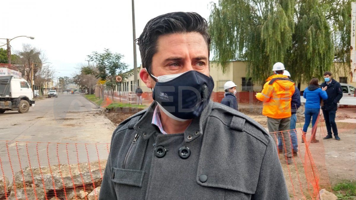 Matías Pons, secretario de Obras Públicas de la Municipalidad de Santa Fe.