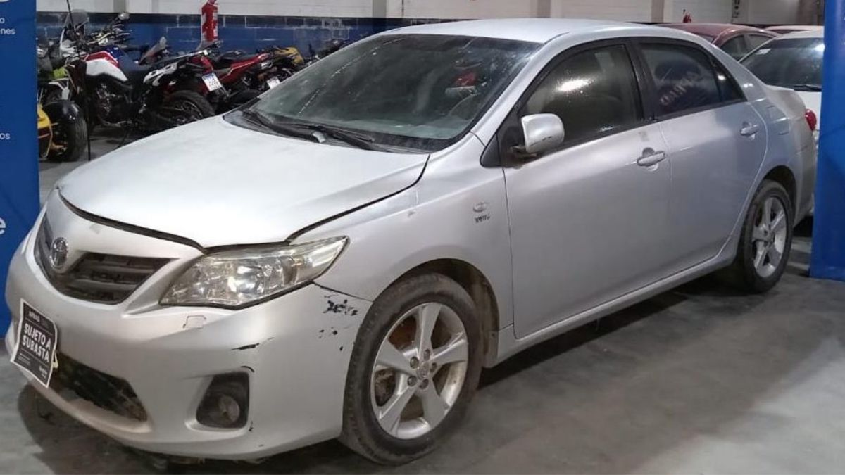 Uno Toyota Corolla del 2009