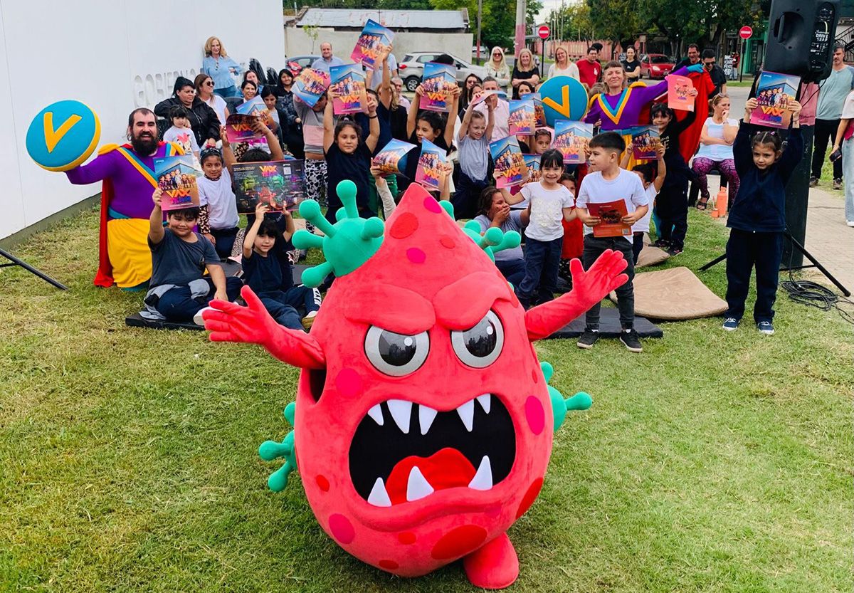 Vax Team: Provincia comenzó a implementar su campaña para recuperar coberturas de vacunación en la infancia.