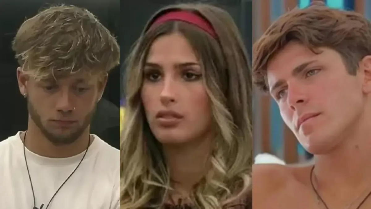 Nacho Castañares, Marcos Ginocchio y Julieta Poggio son los tres finalistas dentro de la casa de Gran Hermano.