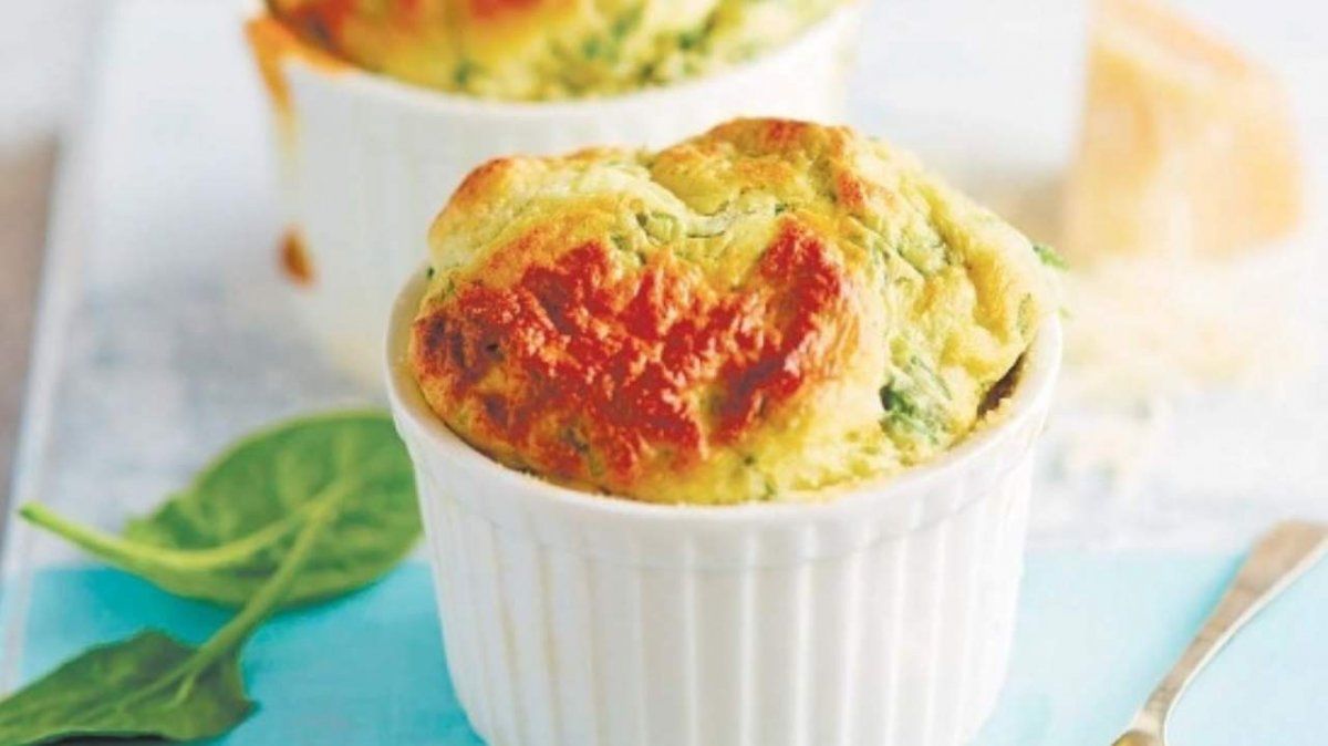 Cómo hacer soufflé de espinaca y queso, una receta riquísima