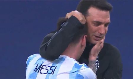 El entrenador de la selección argentina destacó a Messi tras ganar la Copa América. El entrenador de la selección argentina destacó a Messi tras ganar la Copa América.