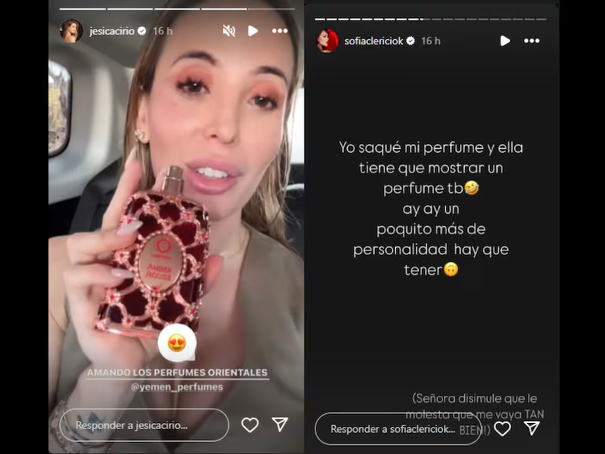 Sofía Clerici apuntó contra Jésica Cirio. Sofía Clerici apuntó contra Jésica Cirio.