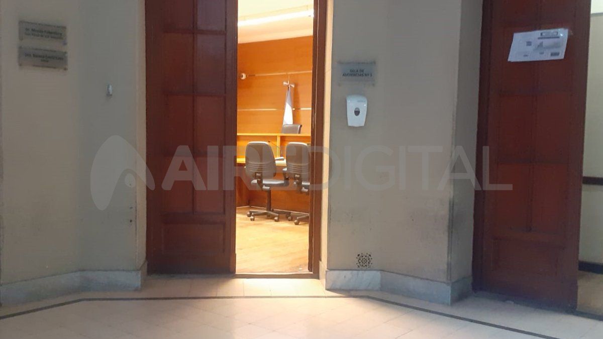 El caso se ventiló en el subsuelo de tribunales.