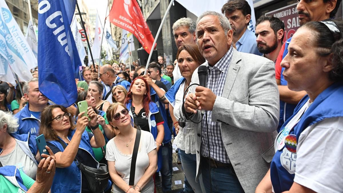 Sergio Palazzo, secretario general de la Asociación Bancaria.