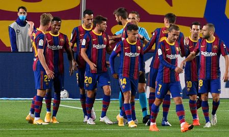 Barcelona informó que Sergi Roberto dio positivo de coronavirus. Barcelona informó que Sergi Roberto dio positivo de coronavirus.