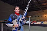 La tiradora obtuvo la medalla de bronce en rifle a 50 metros en tres posiciones y se emocionó al hablar de lo que significa ganar una medalla en su provincia. La tiradora obtuvo la medalla de bronce en rifle a 50 metros en tres posiciones y se emocionó al hablar de lo que significa ganar una medalla en su provincia.