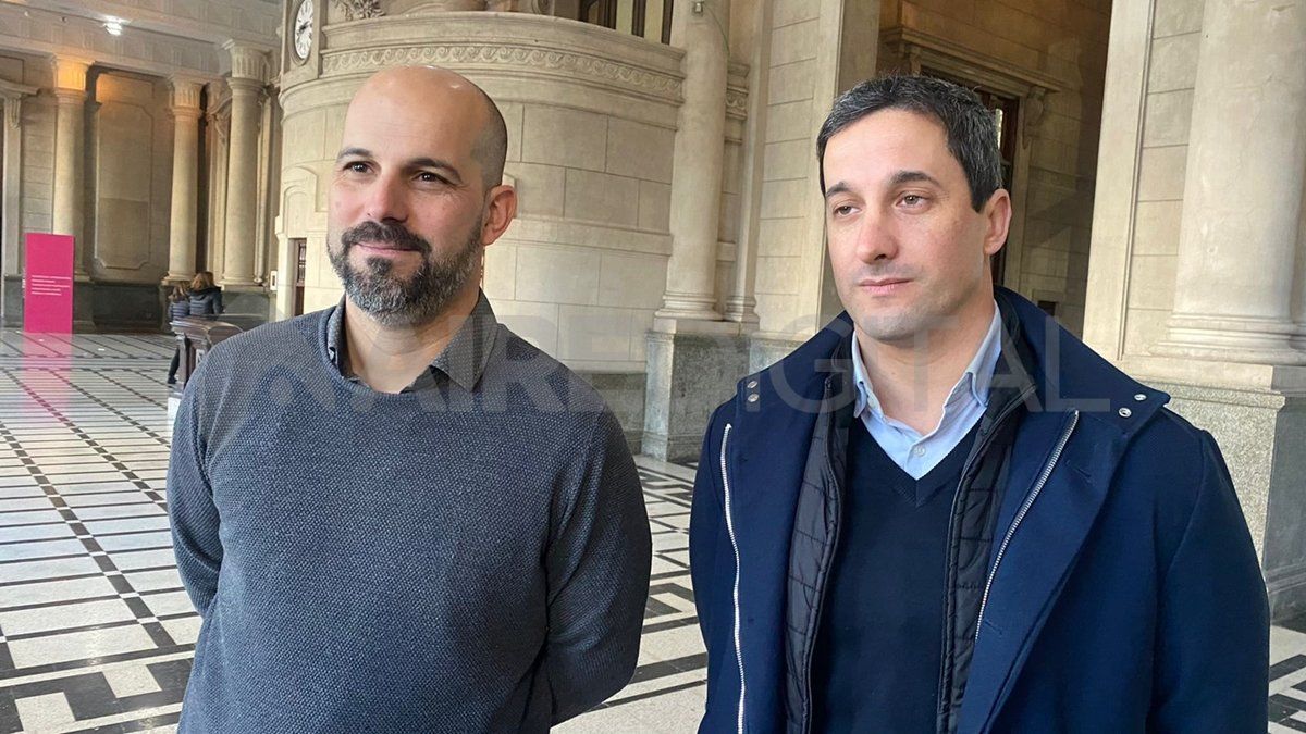 Paulo Ricci y Franco Arone, funcionarios de Educación y Turismo respectivamente de la Municipalidad, realizaron un balance de la primera semana de vacaciones de invierno en Santa Fe.