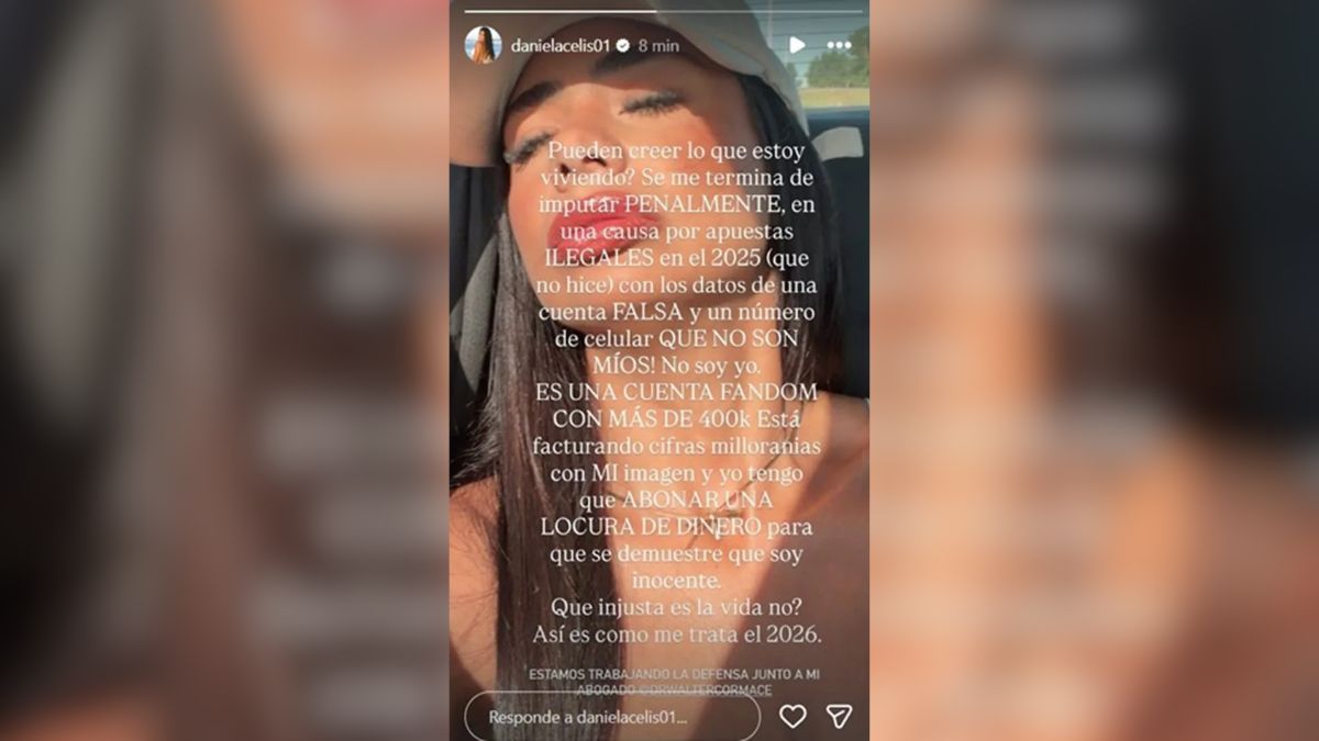 Daniela Celis debe demostrar ante la Justicia que no participó de las apuestas ilegales. Daniela Celis debe demostrar ante la Justicia que no participó de las apuestas ilegales.