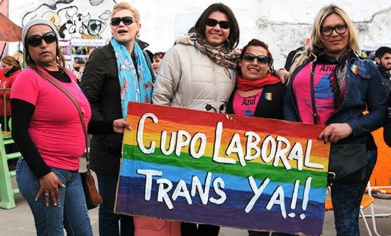 Media sanción a la ley de cupo trans laboral
