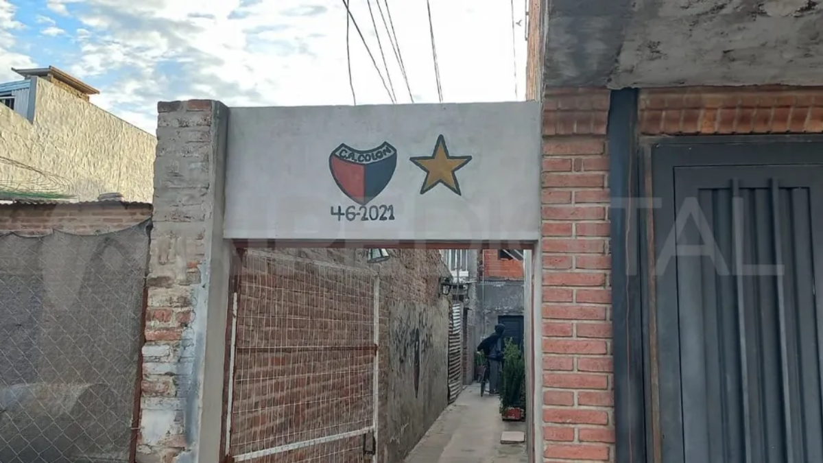 Así luce a 3 años la casa de un campeón con Colón en 2021. Así luce a 3 años la casa de un campeón con Colón en 2021.