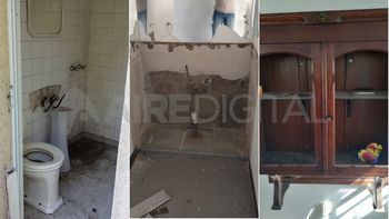 Desvalijaron a una casa en Arroyo Aguiar: se robaron hasta el baño