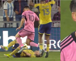 El rival que Lionel Messi gambeteó en el suelo le respondió con un desopilante posteo que se hizo viral. El rival que Lionel Messi gambeteó en el suelo le respondió con un desopilante posteo que se hizo viral.