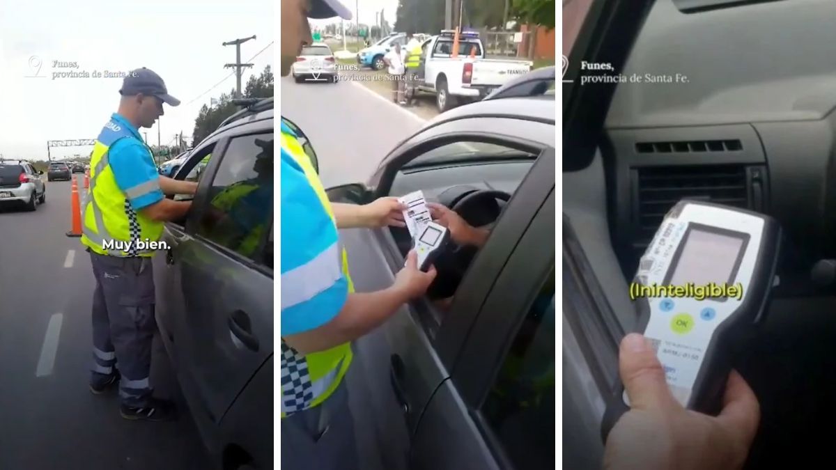 El test de alcoholemia arrojó un resultado que superaba el tope medible por el dispositivo. La multa supera los 700 mil pesos.&nbsp;