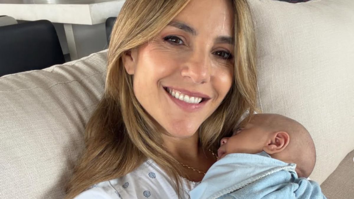 María Belén Ludueña retrató un tierno momento de descanso junto al pequeño Vito en sus redes sociales.