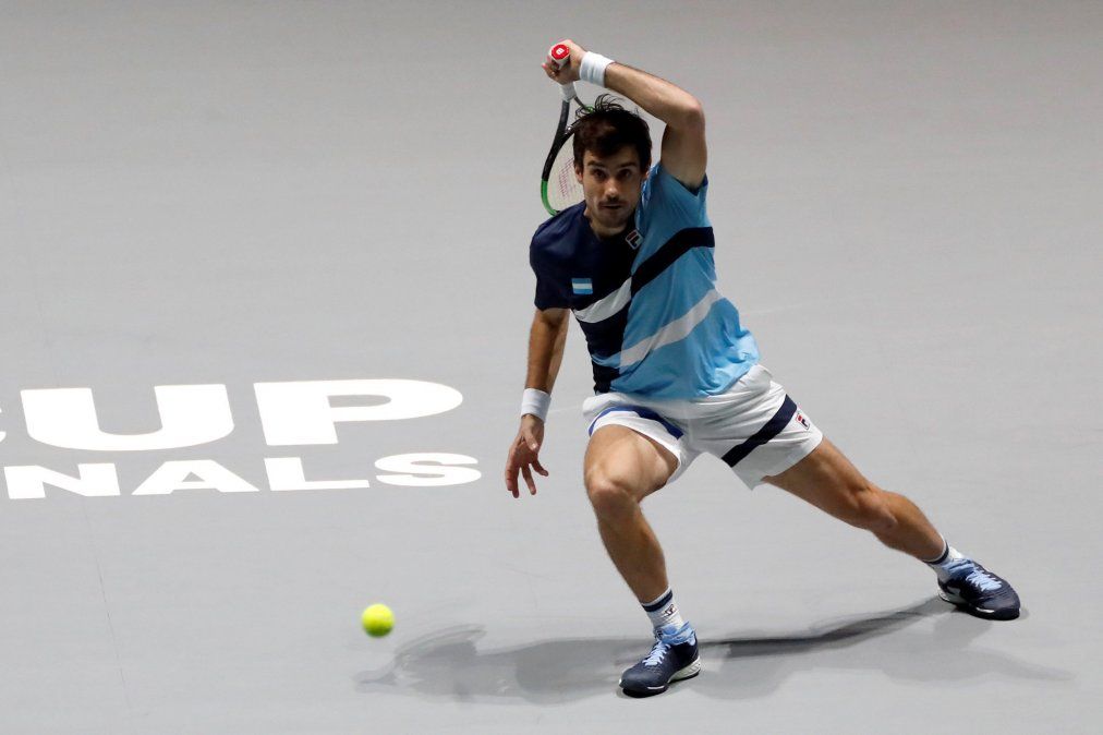 Copa Davis: Guido Pella perdió el primer punto ante Alemania