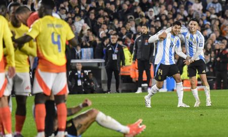 Con gol de Thiago Almada, Argentina igualó 1 a 1 ante Colombia en el Monumental.