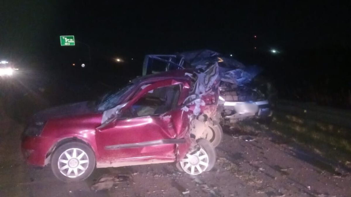 El accidente se produjo en la Ruta Nacional 19