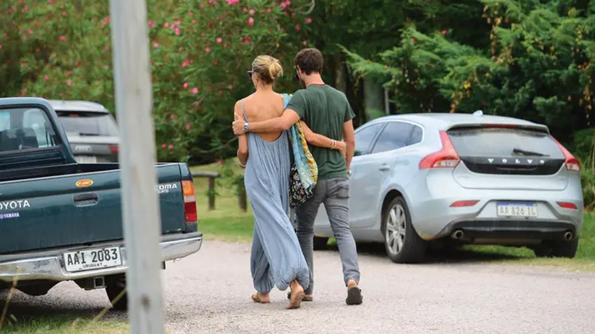 Dolores Barreiro y el polista Santiago Tanoira