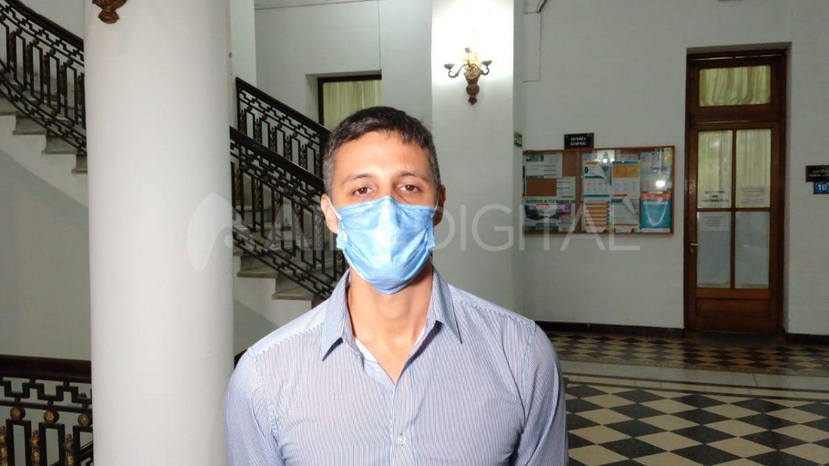 Facundo Bustos, coordinador del Ministerio de Seguridad