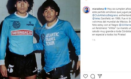 el saludo de maradona para los hinchas de belgrano de cordoba el saludo de maradona para los hinchas de belgrano de cordoba