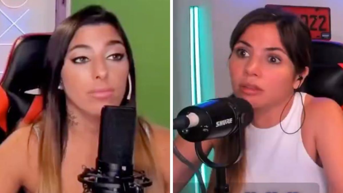 Fuerte cruce entre Catalina Gorostidi y Romina Uhrig.