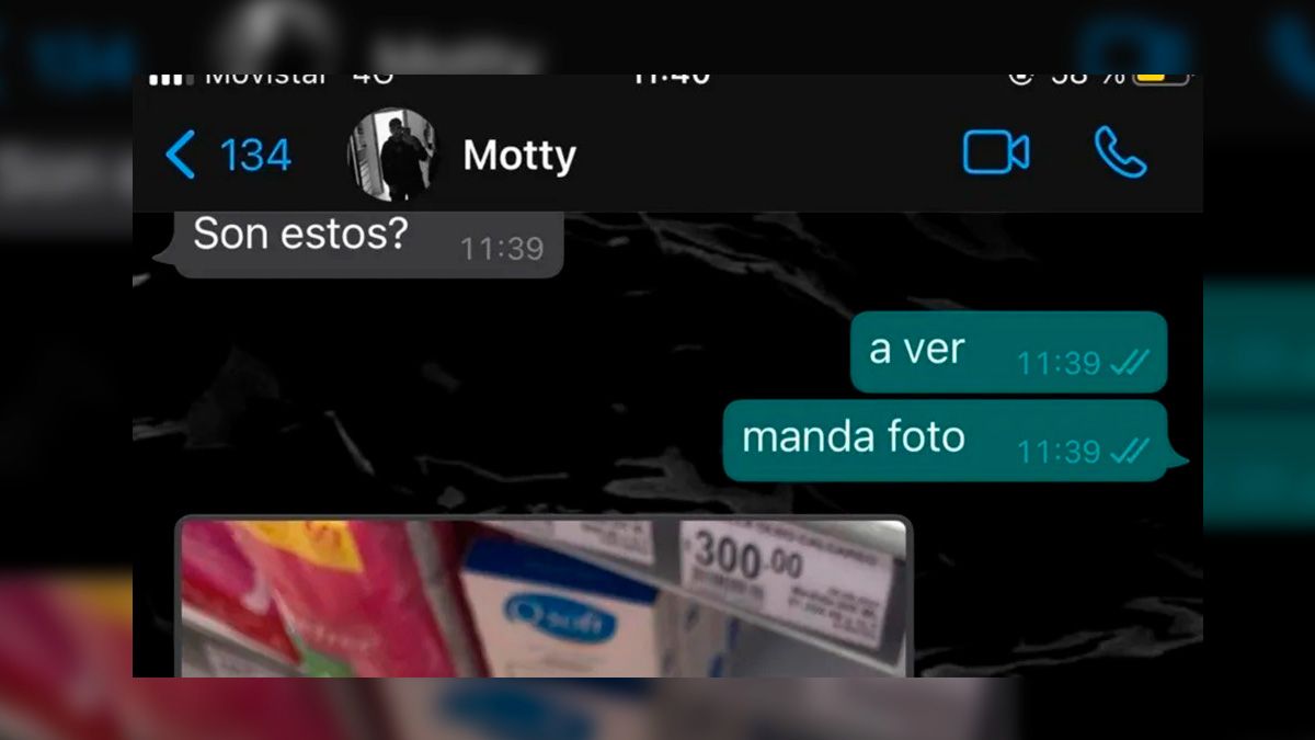 La inusual respuesta de su pareja se volvió viral en las redes sociales.&nbsp;