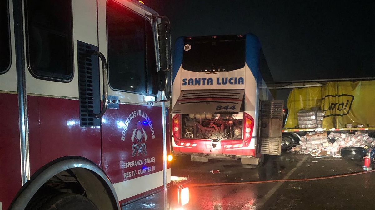 El siniestro ocurrió el sábado a la noche en el kilómetro 513 de la ruta 11