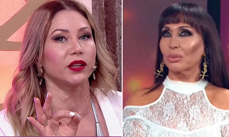 Adabel Guerrero amenaza con arrancarle la lengua a Moria Casán Adabel Guerrero amenaza con arrancarle la lengua a Moria Casán
