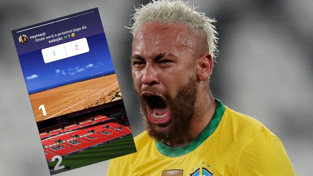 Neymar se quejó del estado de los campos de juego durante la Copa América de Brasil.