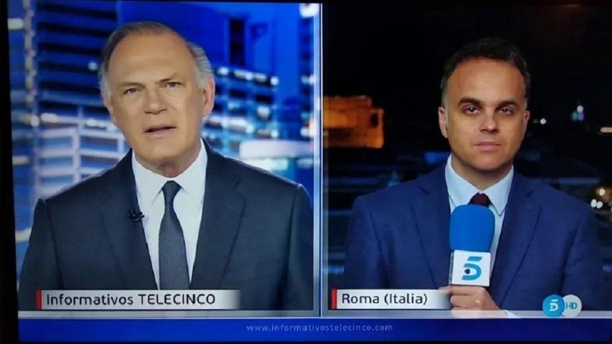 Video: un OVNI se filtró durante un programa de televisión en vivo