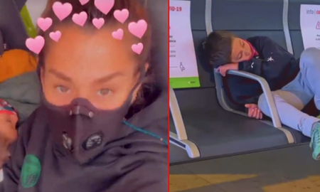 Jimena Barón compartió el minuto a minuto de la espera de un vuelo desde Madrid a Bilbao, que se atrasó por malas condiciones climáticas. Jimena Barón compartió el minuto a minuto de la espera de un vuelo desde Madrid a Bilbao, que se atrasó por malas condiciones climáticas.