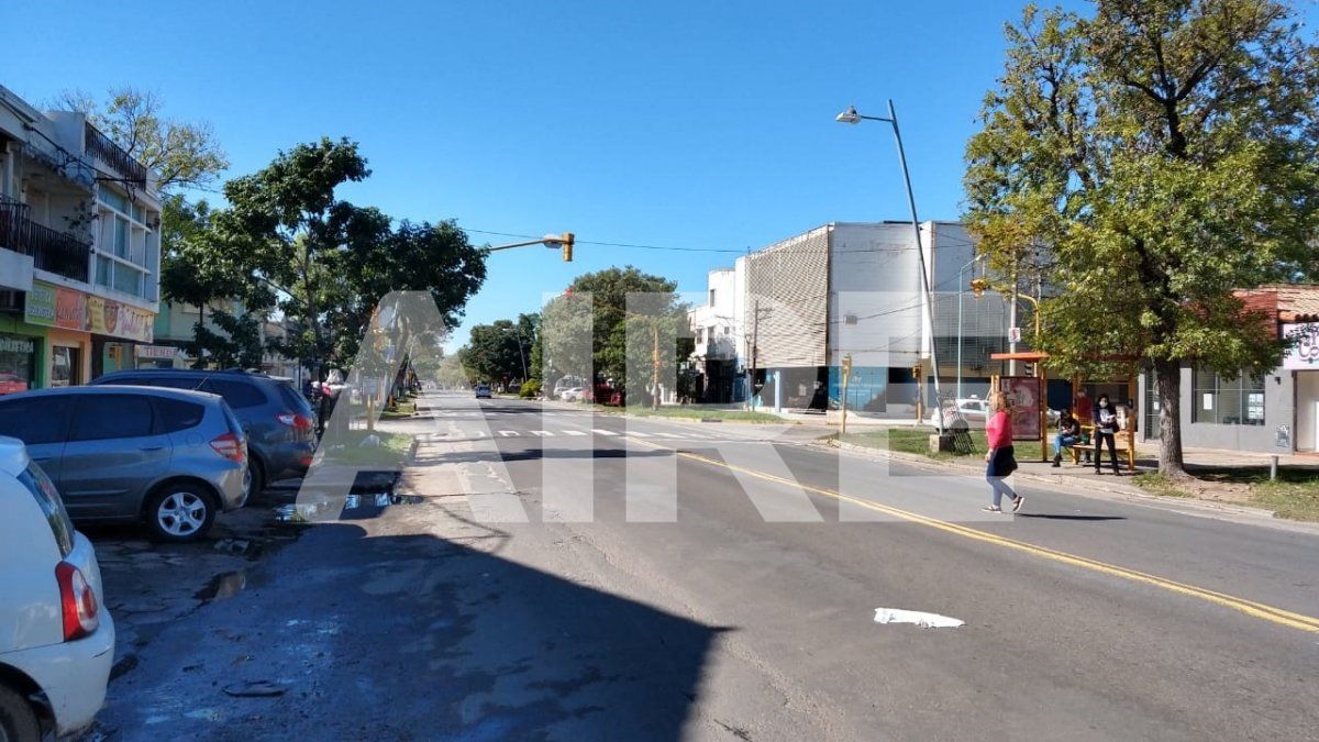 Al igual que el bacheo y repavimentación realizado en la ruta 11 en la zona de Sauce Viejo