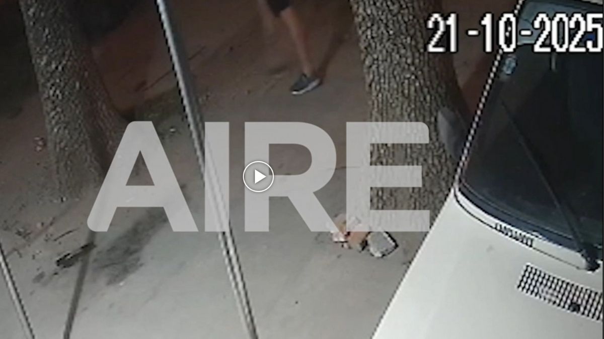 Femicidio en barrio Loyola Norte: una cámara captó al asesino