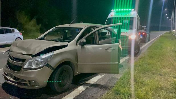 Un importante accidente de tránsito se registró este jueves por la tarde en la Circunvalación de la ciudad de Santa Fe