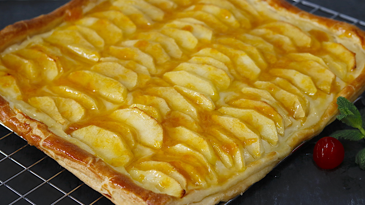 La receta de tarta de manzana de hojaldre más fácil de todas