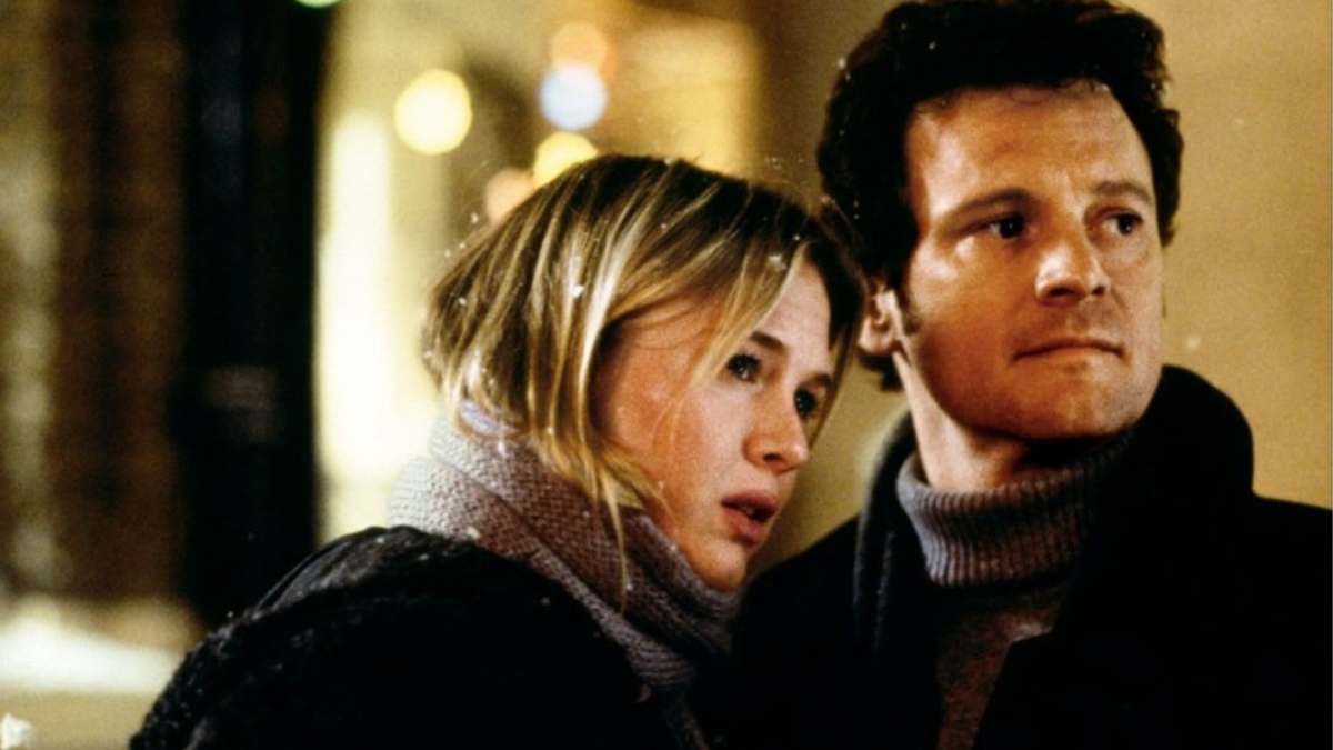 Renée Zellweger y Colin Firth en El diario de Bridget Jones. Renée Zellweger y Colin Firth en El diario de Bridget Jones.