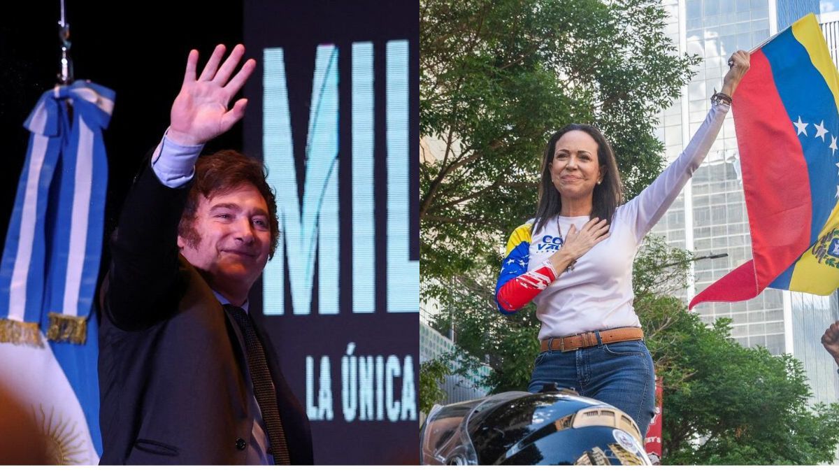 El Presidente felicitó a la líder opositora venezolana.